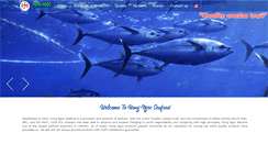Desktop Screenshot of hongngocseafood.com